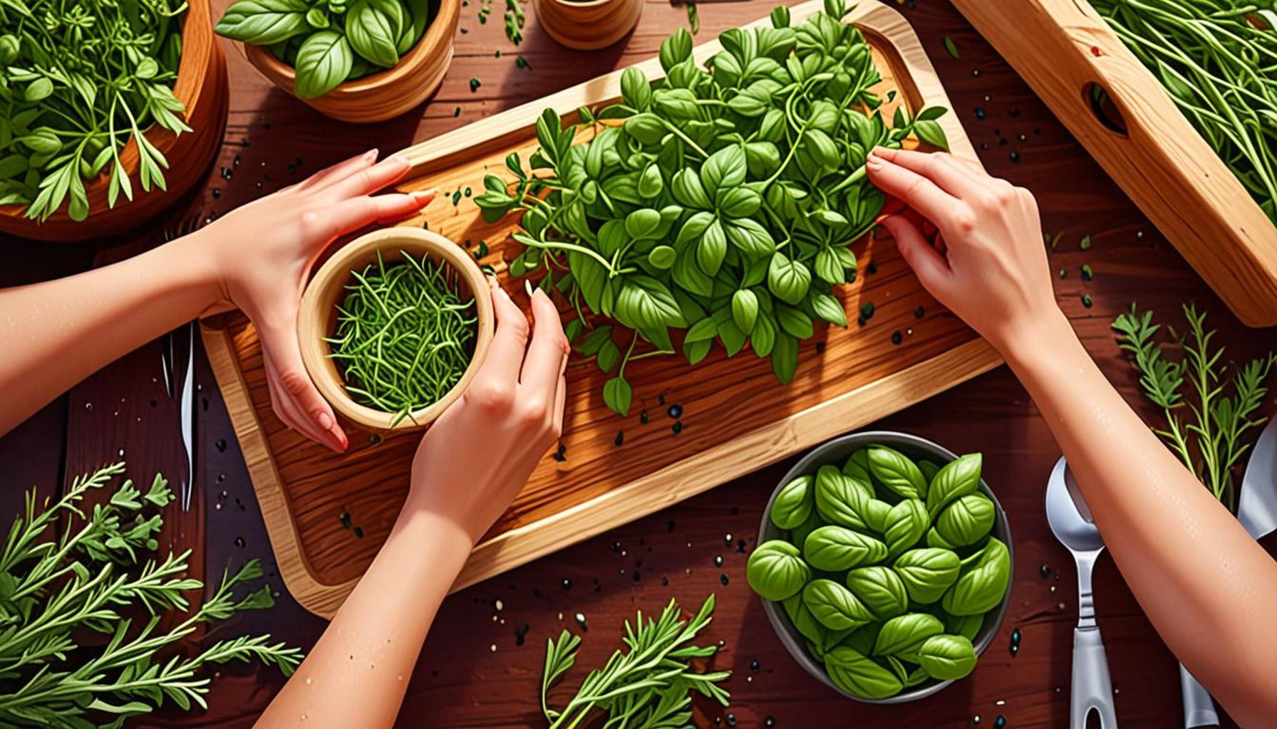 Harvest Techniques to Prolong Fresh Herb Longevity and Durability