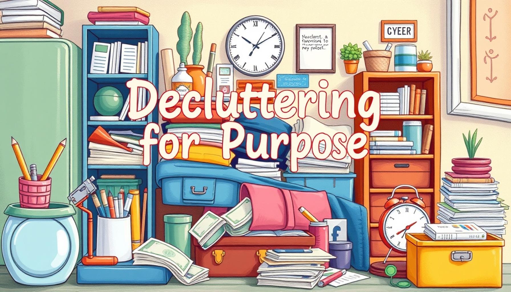 Decluttering for a Purpose: How to Identify Your Goals and Create a Meaningful Space